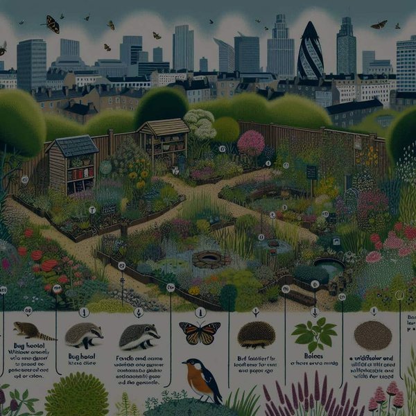 How to Design a Wildlife-Friendly Garden in a UK City?